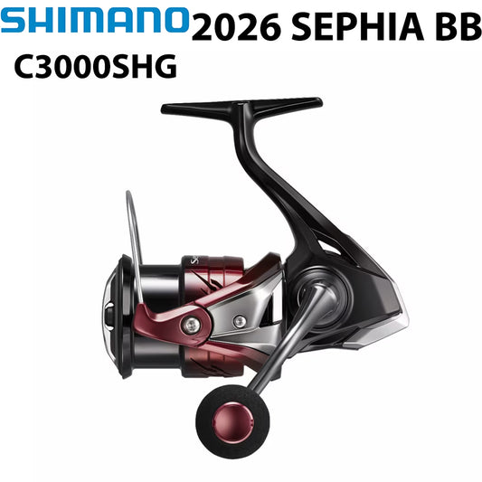 SHIMANO 2026 SEPHIA BB C3000SHG Molinete