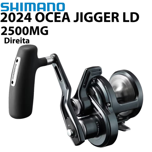 SHIMANO 2024 OCEA JIGGER LD 2500MG Carretilha Direita