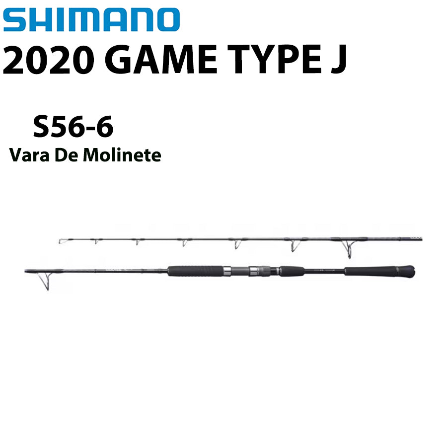 SHIMANO 2020 GAME TYPE J S56-6 Vara De Molinete