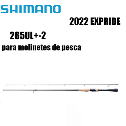 SHIMANO 2022 EXPRIDE 265UL+-2 para molinetes de pesca