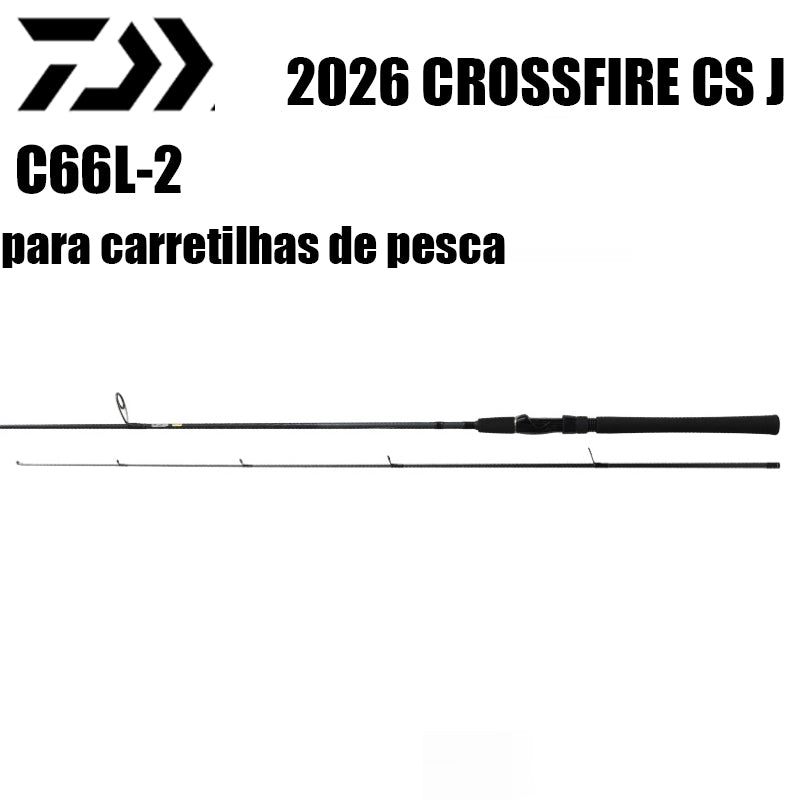DAIWA 2026 CROSSFIRE CS J C66L-2 para carretilhas de pesca