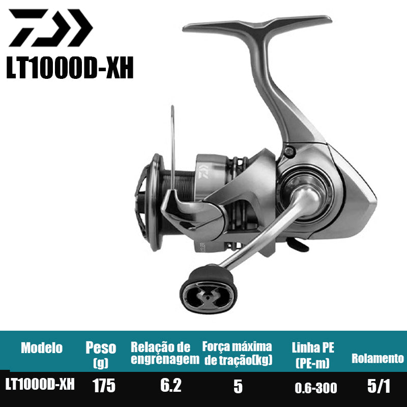 DAIWA 2023 EXCELER LT Spinning Reel Fishing Reel Fresh Water Salt Water Fishing Parts Origem Vietnã