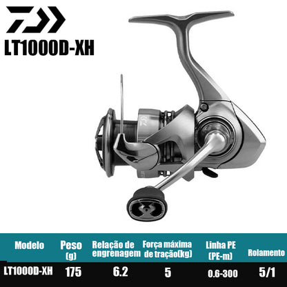 DAIWA 2023 EXCELER LT Spinning Reel Fishing Reel Fresh Water Salt Water Fishing Parts Origem Vietnã