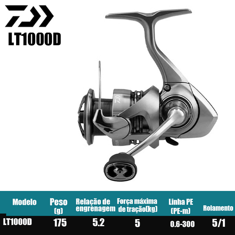 DAIWA 2023 EXCELER LT Spinning Reel Fishing Reel Fresh Water Salt Water Fishing Parts Origem Vietnã