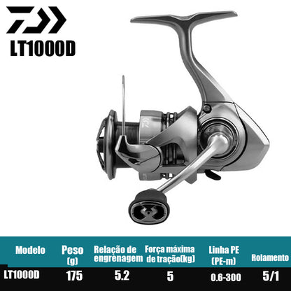 DAIWA 2023 EXCELER LT Spinning Reel Fishing Reel Fresh Water Salt Water Fishing Parts Origem Vietnã