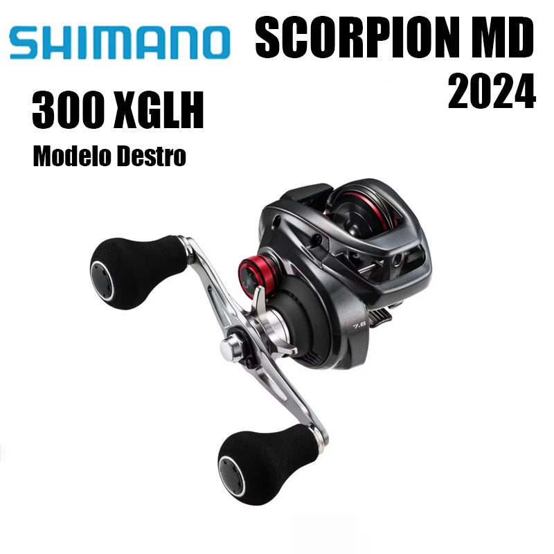 SHIMANO 2024 SCORPION MD 300XGLH Modelo Destro
