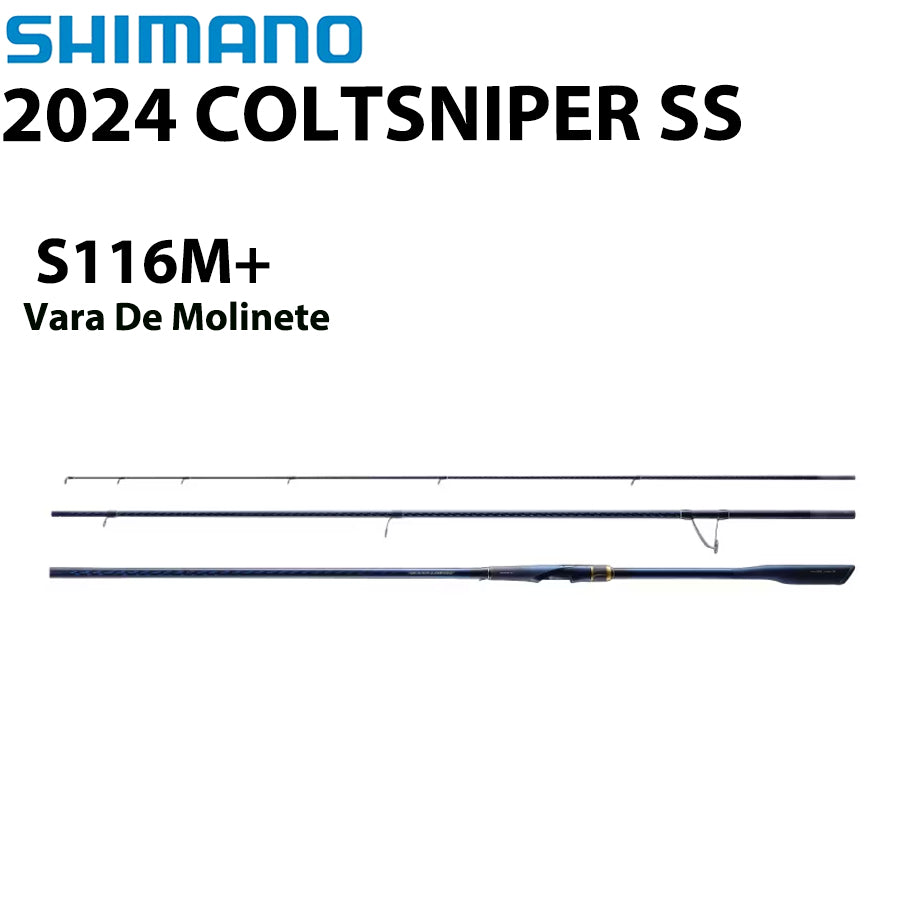 SHIMANO 2023 NESSA LIMITED S116M+ Vara De Molinete