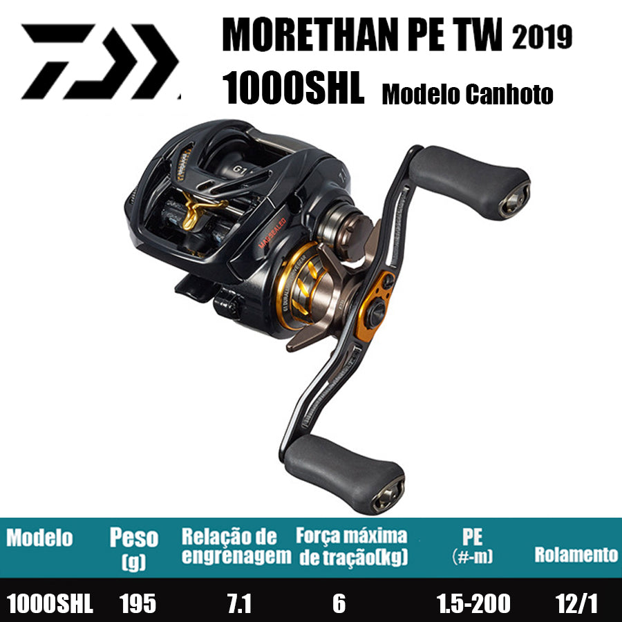 DAIWA 2019 MORETHAN 1000SHL Modelo Canhoto