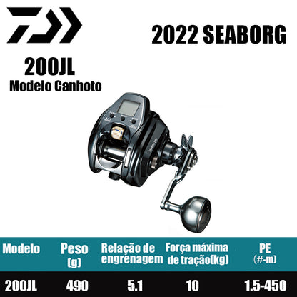 DAIWA 2022 SEABORG 200JL Modelo Canhoto