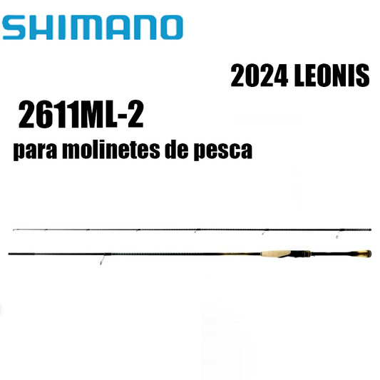SHIMANO 2024 LEONIS 2611ML-2 para molinetes de pesca