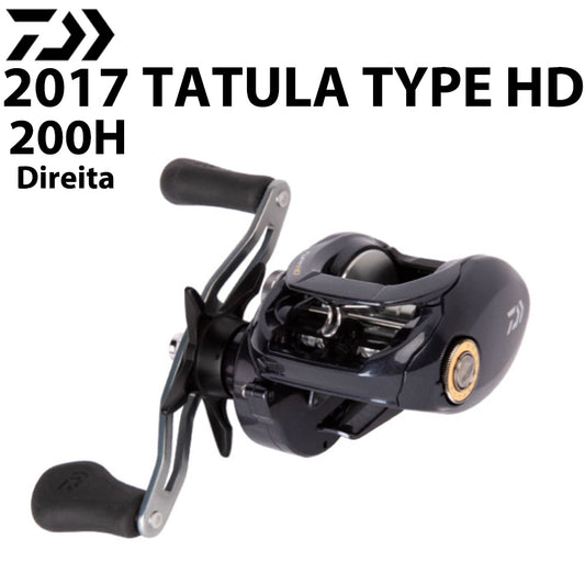 DAIWA 2017 TATULA TYPE HD 200H Carretilha Direita