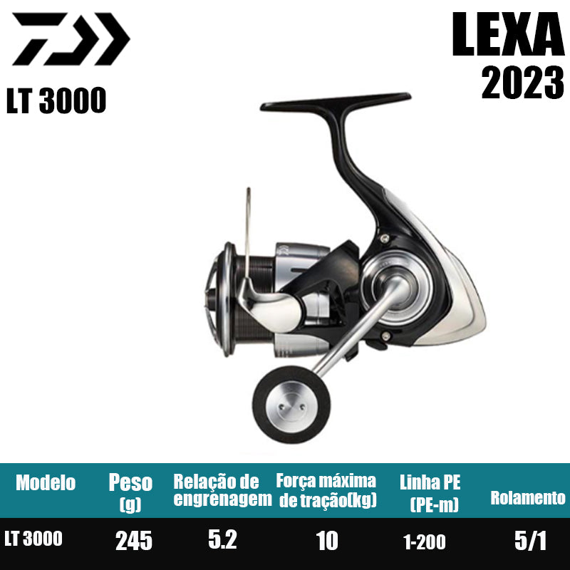 DAIWA 2023 LEXA LT carrete de pesca carrete de filação de água doce peças de pesca de água salgada Origem China