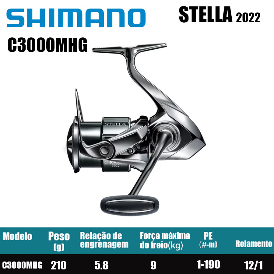 SHIMANO 2022 STELLA C3000MHG