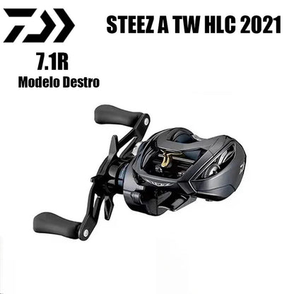 DAIWA 2021 STEEZ A TW HLC 7.1 Modelo Destro