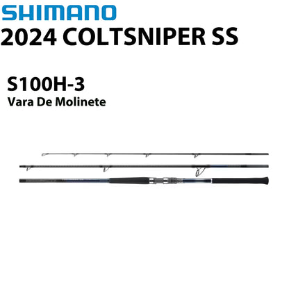SHIMANO 2024 COLTSNIPER SS S100H-3 Vara De Molinete