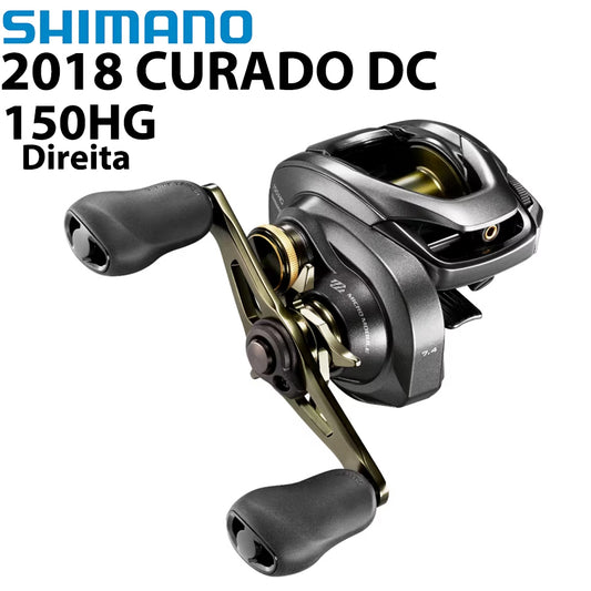 SHIMANO 2018 CURADO DC 150HG Carretilha Direita