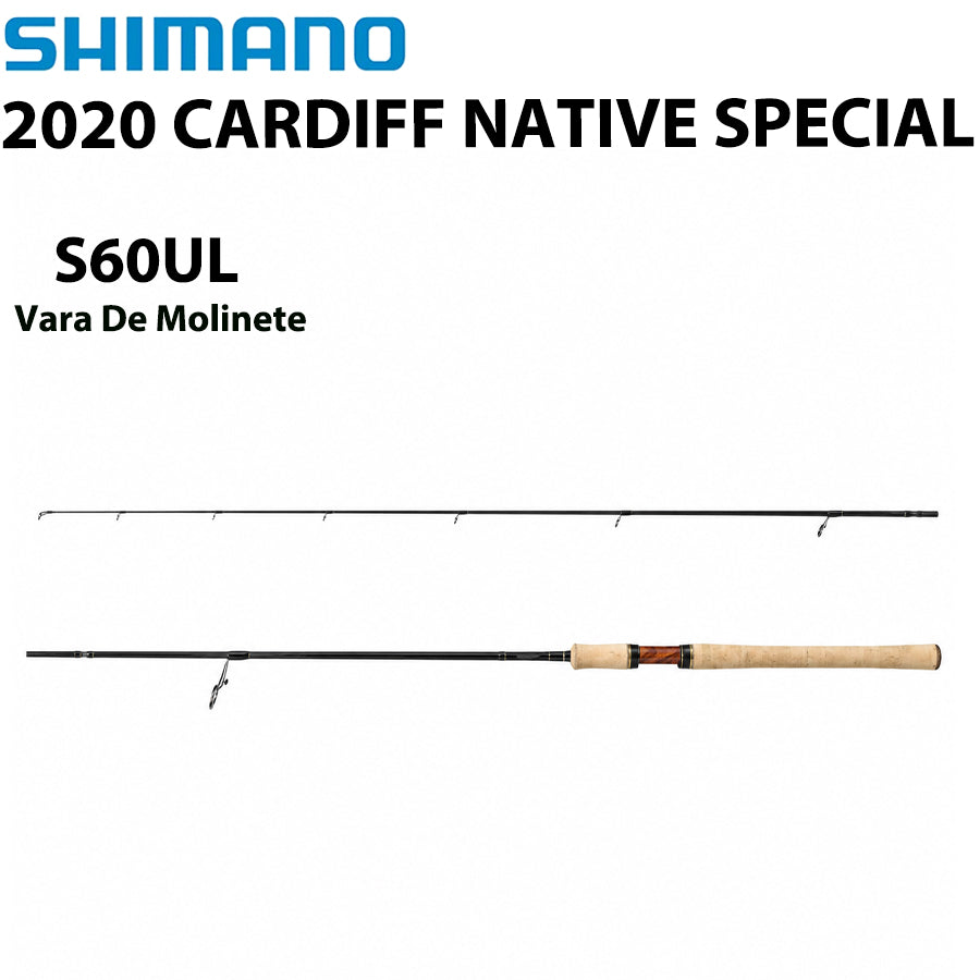 SHIMANO 2020 CARDIFF NATIVE SPECIAL S60UL  Vara De Molinete
