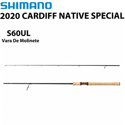SHIMANO 2020 CARDIFF NATIVE SPECIAL S60UL  Vara De Molinete