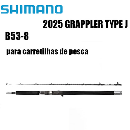 SHIMANO 2025 GRAPPLER TYPE J B53-8 para carretilhas de pesca