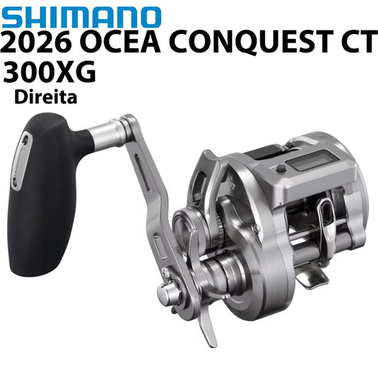 SHIMANO 2026 OCEA CONQUEST CT 300XG Carretilha Direita