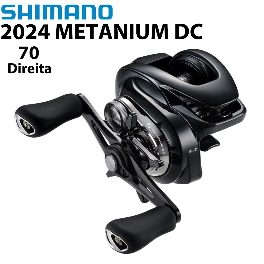 SHIMANO 2024 METANIUM DC 70 Carretilha Direita
