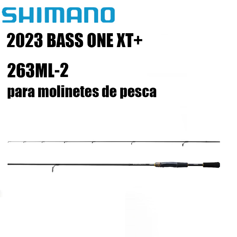 SHIMANO 2023 BASS ONE XT+ 263ML-2 para molinetes de pesca