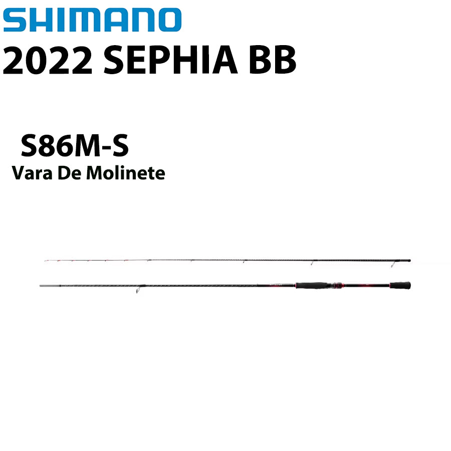 SHIMANO 2022 SEPHIA BB S86M-S Vara De Molinete