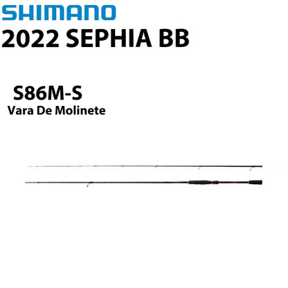 SHIMANO 2022 SEPHIA BB S86M-S Vara De Molinete