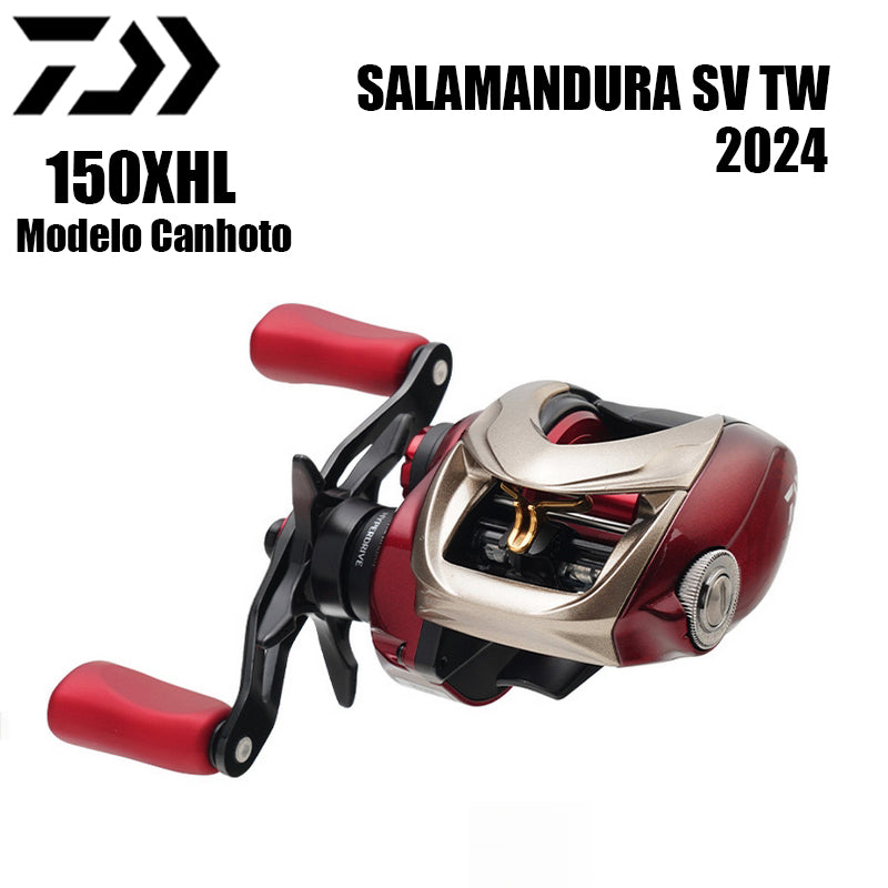 DAIWA 2024 SALAMANDURA SV TW 150XHL Modelo Canhoto