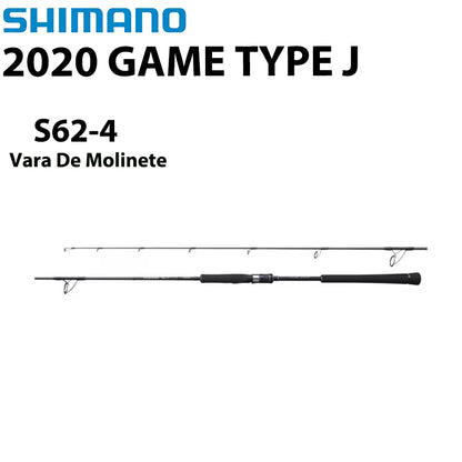 SHIMANO 2020 GAME TYPE J S62-4 Vara De Molinete
