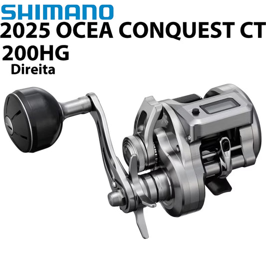 SHIMANO 2025 OCEA CONQUEST CT 200HG Carretilha Direita