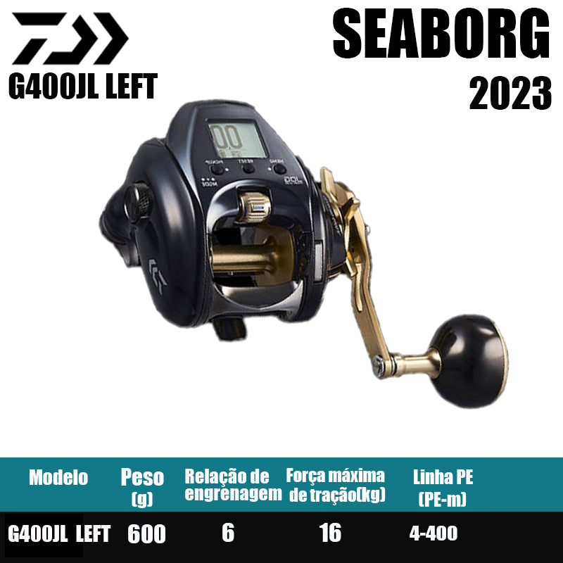 DAIWA SEABORG 100 200 300 400 500 600 Electric Reel Salt Water Fishing Reel fishing parts Origin: Japan Deep sea boat fishing  Electric winch wheel