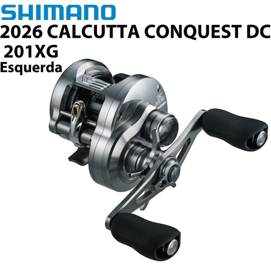 SHIMANO 2026 CALCUTTA CONQUEST DC 201XG Carretilha Esquerda