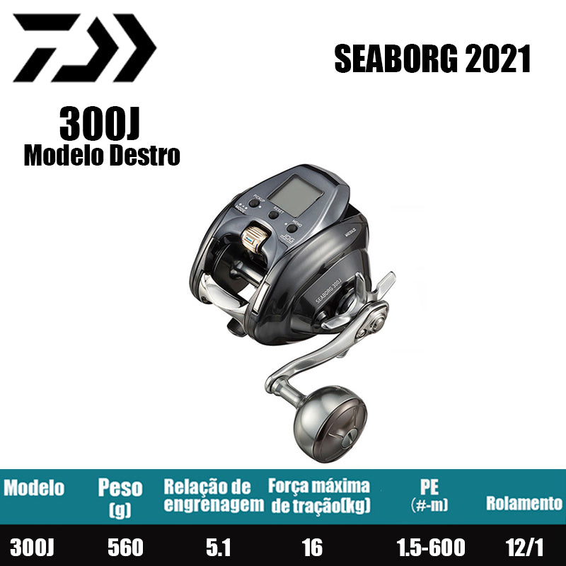 DAIWA 2021 SEABORG 300J Modelo Destro