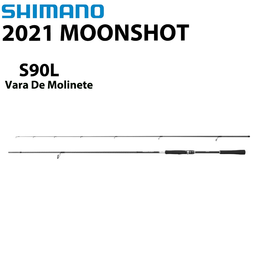 SHIMANO 2021 MOONSHOT S90L Vara De Molinete