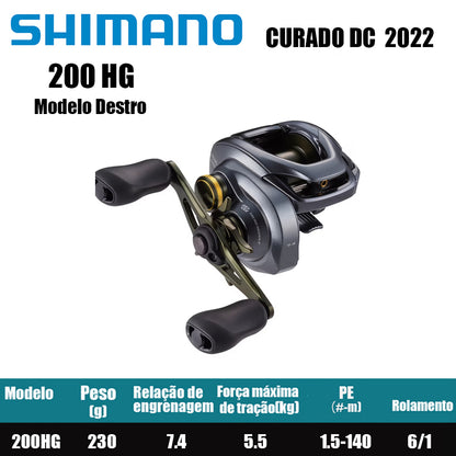 SHIMANO 2022 CURADO DC 200HG Modelo Destro