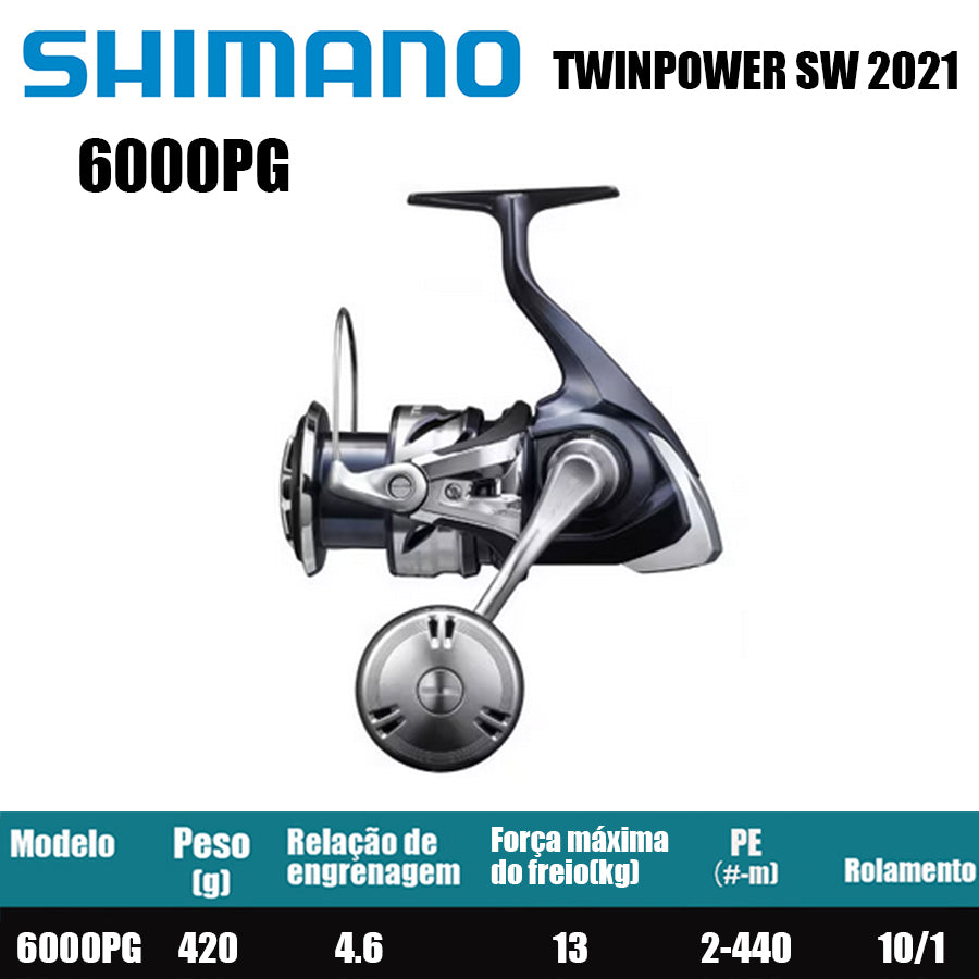 SHIMANO 2021 TWINPOWER SW 6000PG