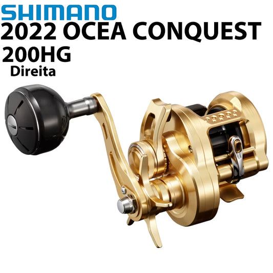 SHIMANO 2022 OCEA CONQUEST 200HG Carretilha Direita