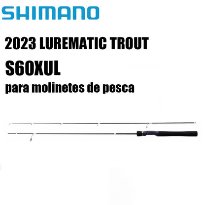SHIMANO 2023 LUREMATIC TROUT S60XUL para molinetes de pesca