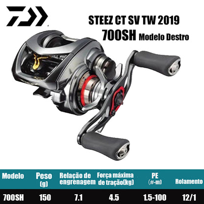 DAIWA 2019 STEEZ CT SV TW 700SH Modelo Destro