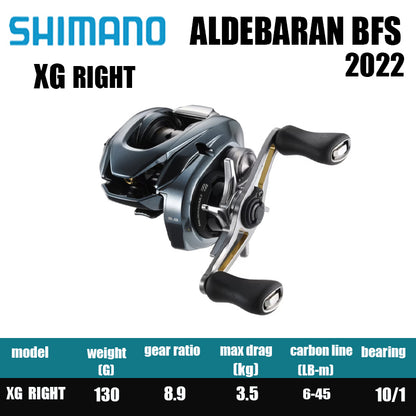 Carretilha De Arremesso SHIMANO 2022 ALDEBARAN BFS, Peça De Reposição Para Pesca Em Água Doce E Salgada. Local De Produção: Japão