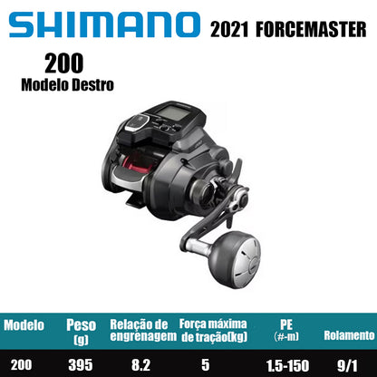 SHIMANO 2021 FORCEMASTER 200 Modelo Destro