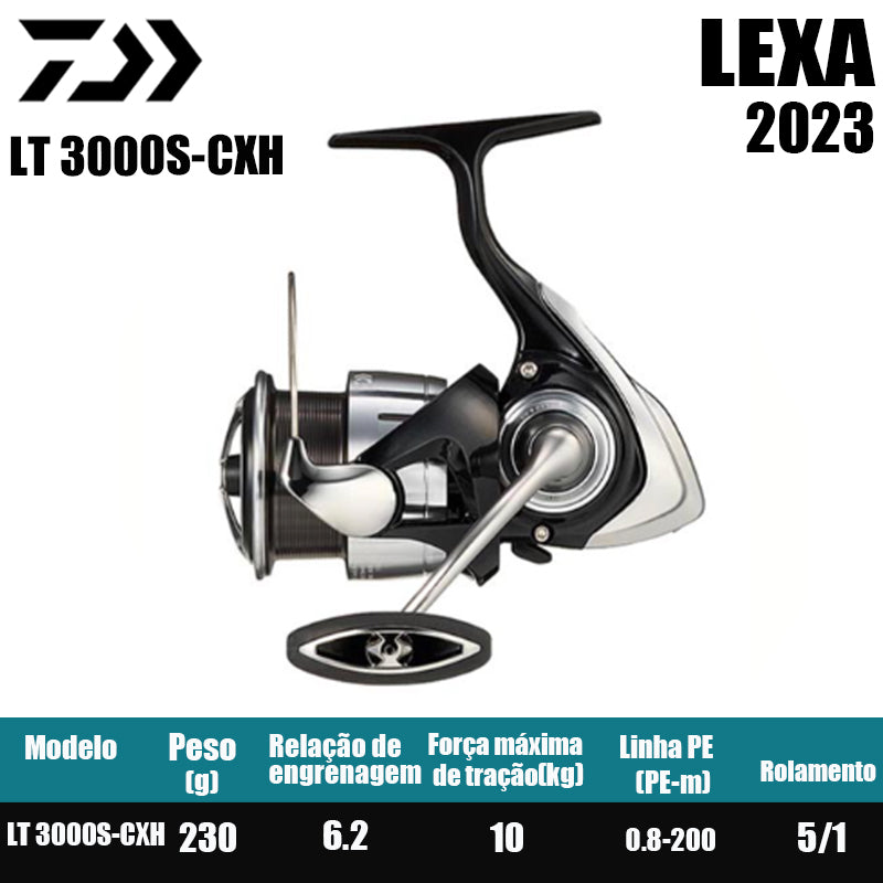 DAIWA 2023 LEXA LT carrete de pesca carrete de filação de água doce peças de pesca de água salgada Origem China