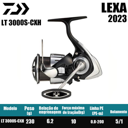 DAIWA 2023 LEXA LT carrete de pesca carrete de filação de água doce peças de pesca de água salgada Origem China
