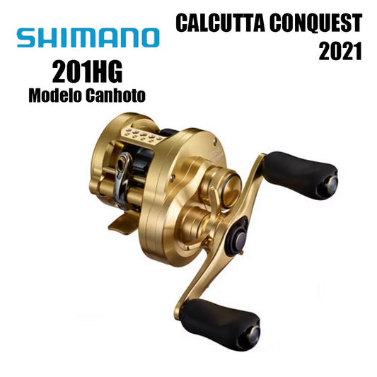SHIMANO 2021 Calcutta Conquest 201HG Modelo Canhoto