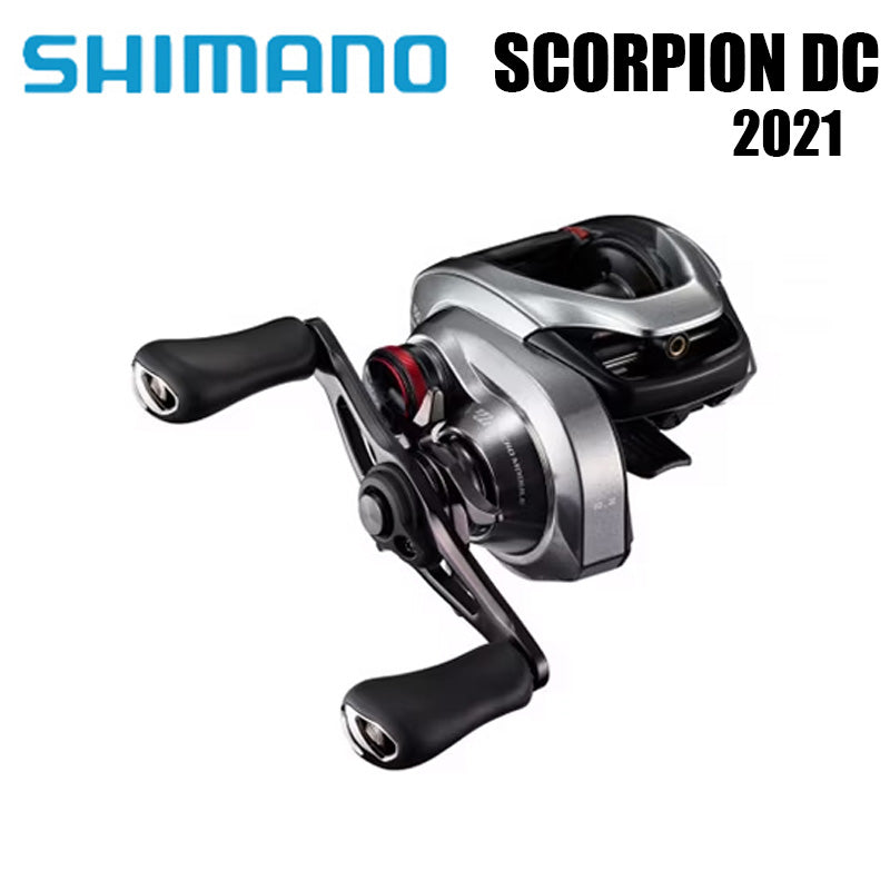 SHIMANO 2021 SCORPION DC 150 Peças de pesca Água salgada Água doce Baitcast Reel Fishing Reel Origem: Malásia Luya Long-range Throwing Wheel