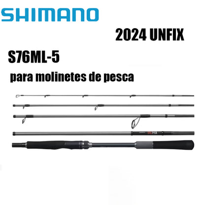 SHIMANO 2024 UNFIX S76ML-5 para molinetes de pesca