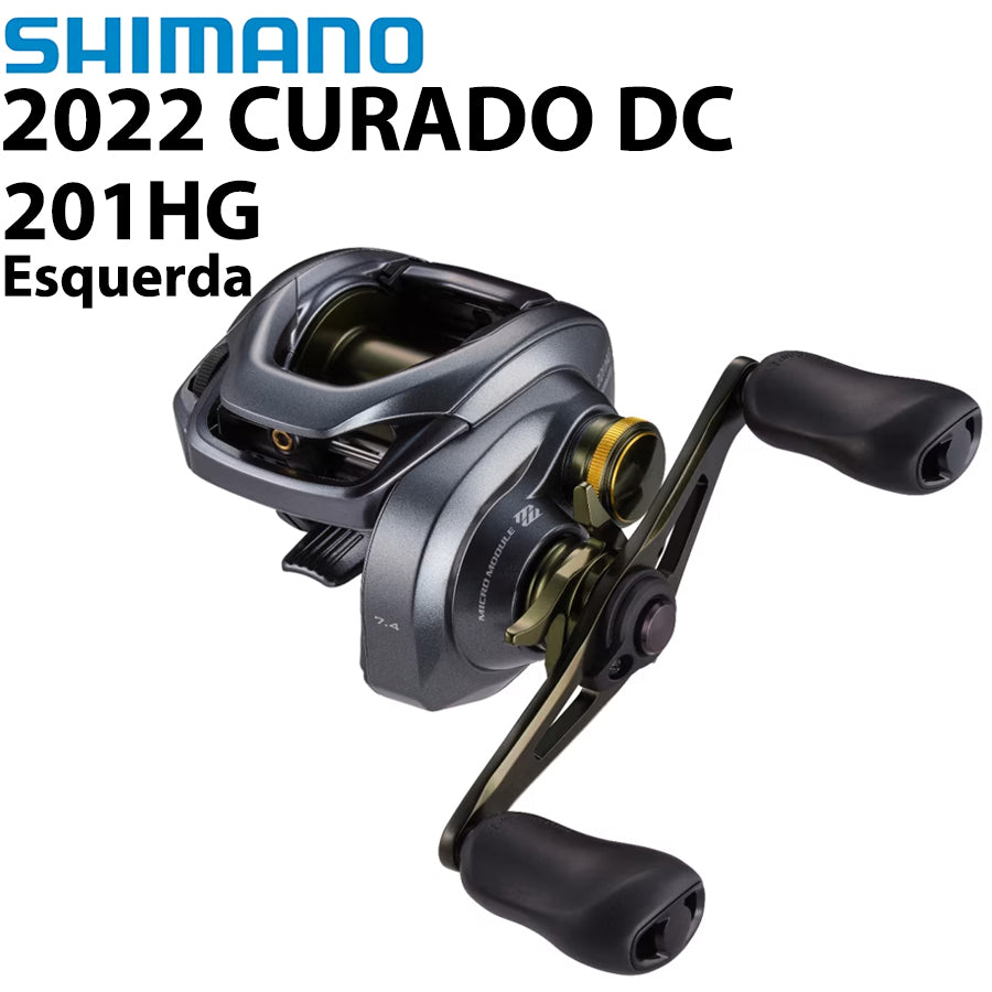 SHIMANO 2022 CURADO DC 201HG Carretilha Esquerda
