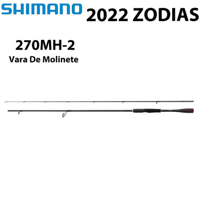 SHIMANO 2022 ZODIAS 270MH-2 Vara De Molinete
