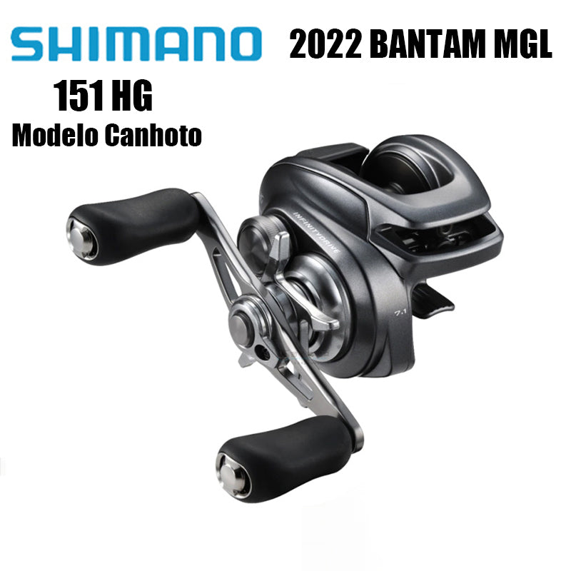 SHIMANO 2022 Bantam 151HG Modelo Canhoto